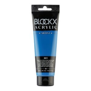 BLOCKX Acrylic Tube Cerulean Blue 120ml